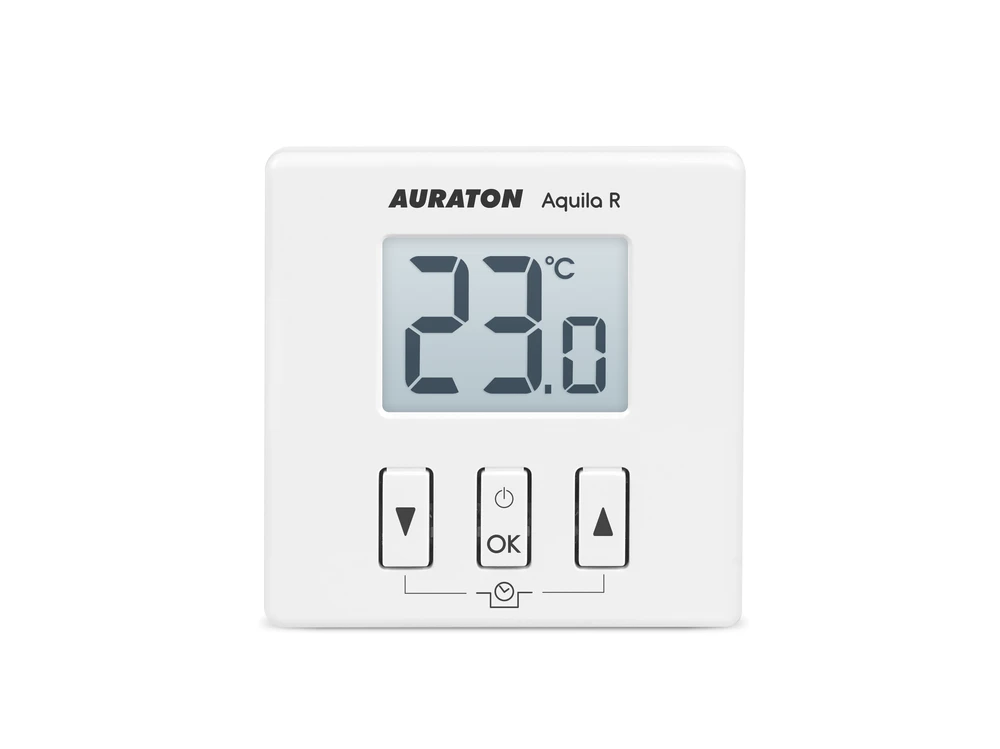 AURATON Aquila SET (AURATON 200 RT) belaidis termoreguliatorius su šildymo prietaiso valdikliu (komplektas)
