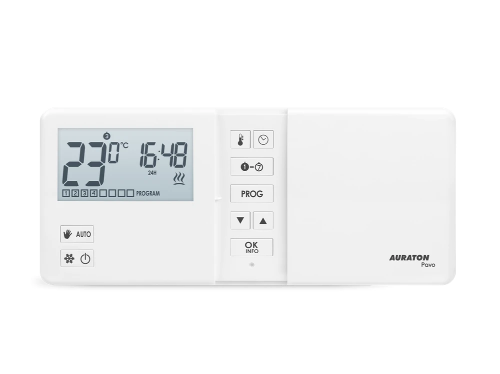 AURATON Pavo (AURATON 2030) savaitinis, programuojamas laidinis termostatas