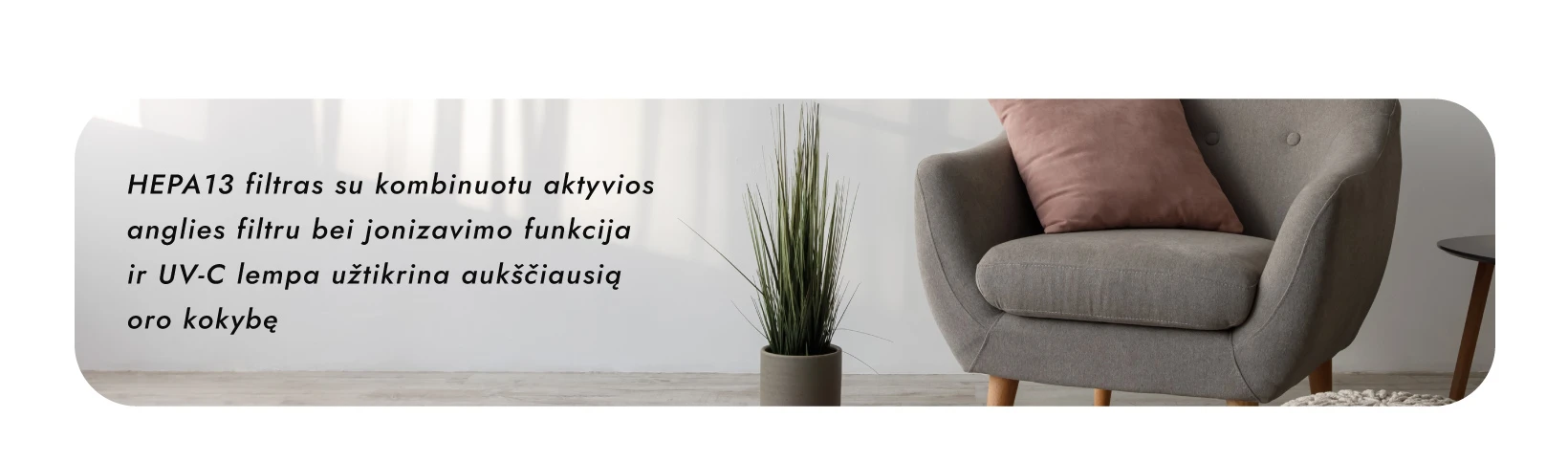 Oro valytuvas Adolus ELITE + Papildomas filtras aprašymas - Prekės nuotrauka