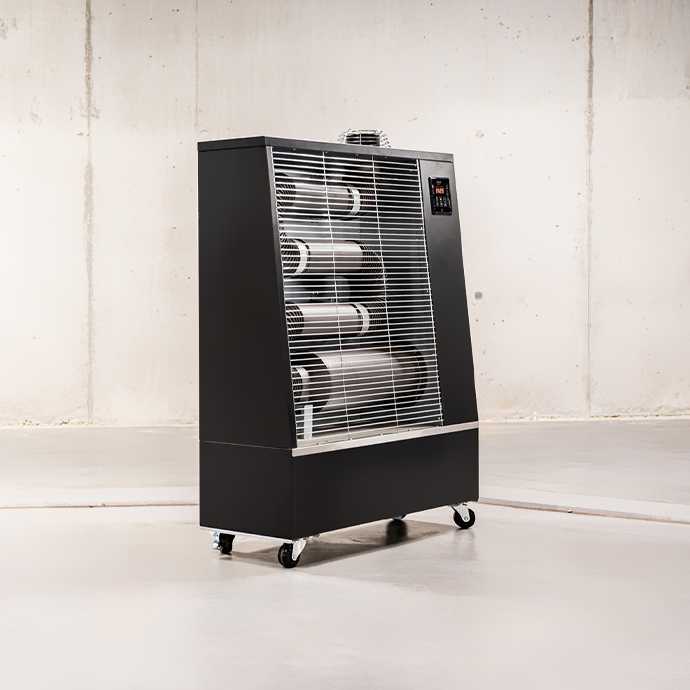 Dyzelinis infraraudonųjų spindulių šildytuvas EMLO 16 kW