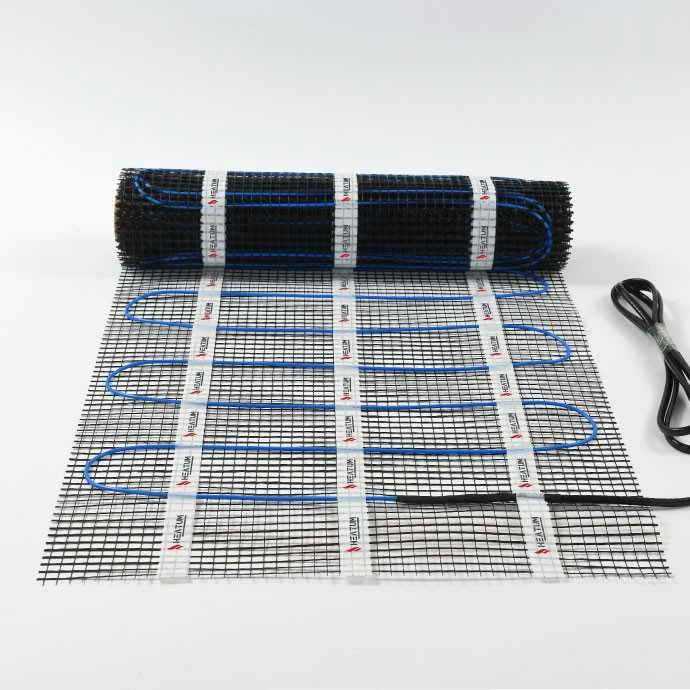 Elektrinis šildomų grindų kilimėlis - tinklelis Heatum 100 W/m² (100-6)