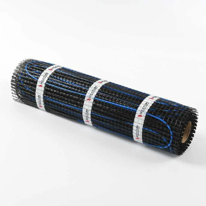 Elektrinis šildomų grindų kilimėlis - tinklelis Heatum 100 W/m² (100-1.5)
