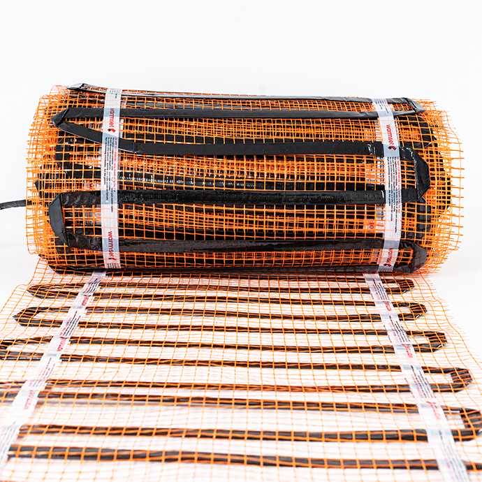Grindinio šildymo tinklelis Warmset Juodas 9m2