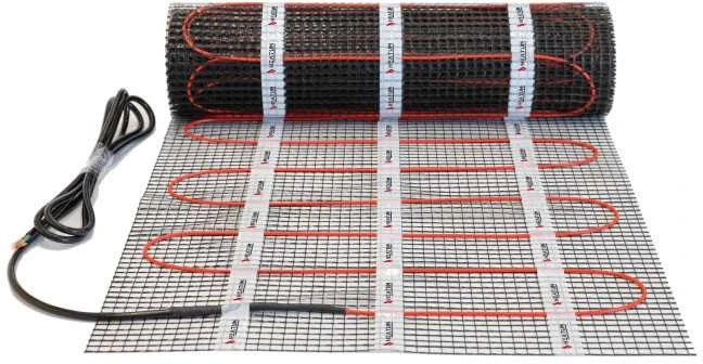 Elektrinis šildomų grindų kilimėlis - tinklelis Heatum 150 W/m² (150 - 8)