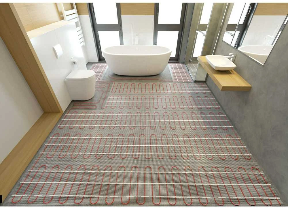 Elektrinis šildymo kilimėlis TERMOFOL HM 150, HM kilimėlių dydžiai: TF-HM-150-20, 2,0m2, 0,5x4m, 300W
