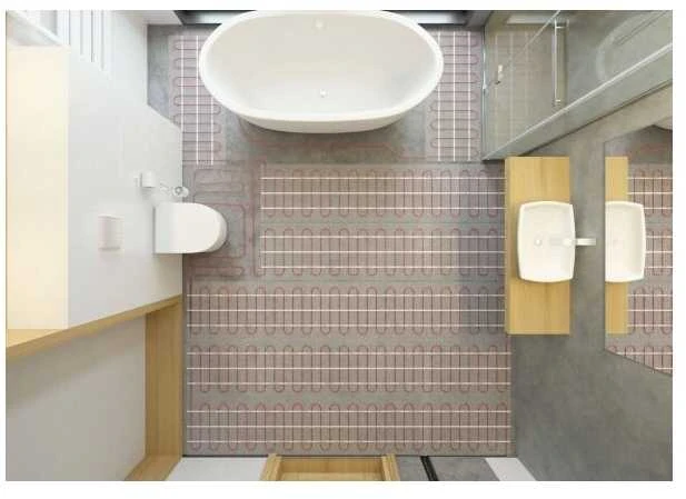 Elektrinis šildymo kilimėlis TERMOFOL HM 150, HM kilimėlių dydžiai: TF-HM-150-20, 2,0m2, 0,5x4m, 300W