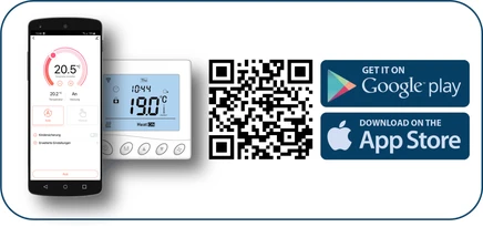 Grand Meyer® TSM-10 Programuojamas termostatas su WIFI, laidinis, savaitinis, potinkinis, 230V, 20A
