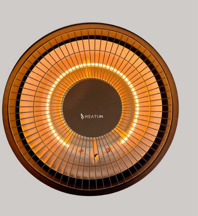 Infraraudonųjų spindulių šildytuvas Heatum H1500 AURA