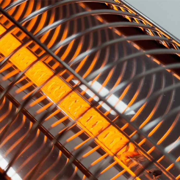 Infraraudonųjų spindulių šildytuvas Heatum H2000R CORE Sidabrinis