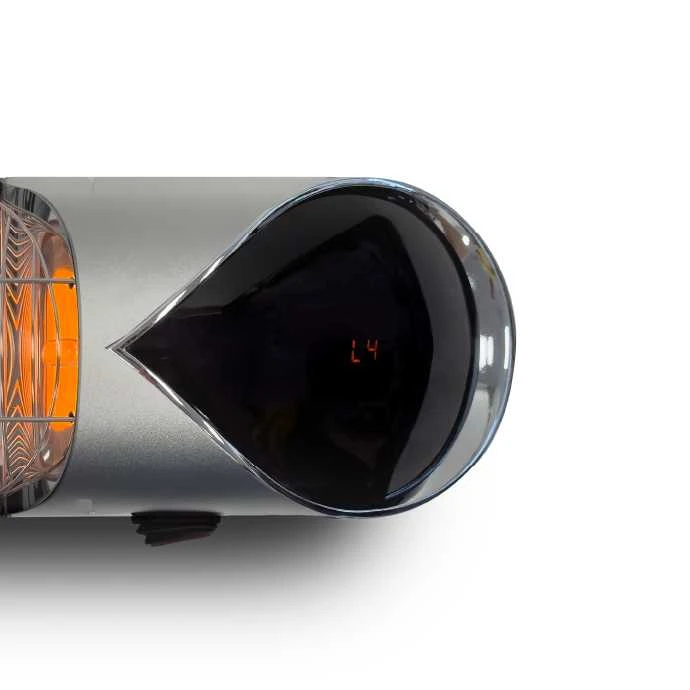 Infraraudonųjų spindulių šildytuvas Heatum H2000R CORE Sidabrinis