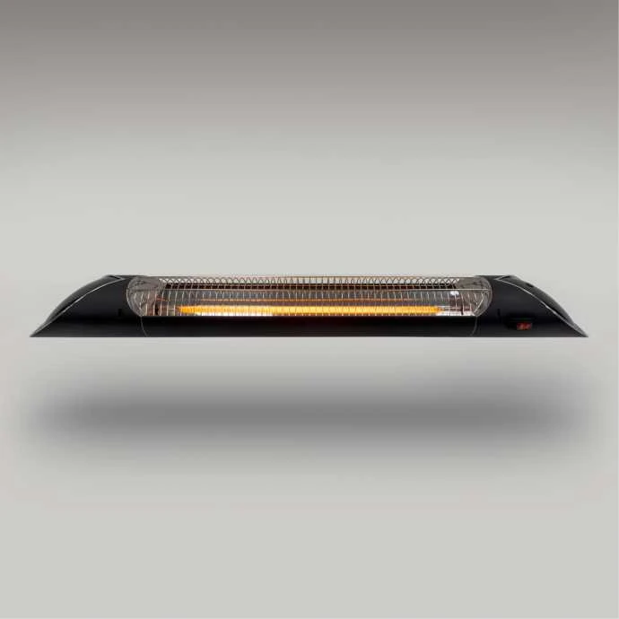Infraraudonųjų spindulių šildytuvas Heatum H2500R CORE Juodas
