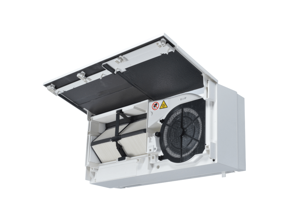 Mini rekuperatorius MITSUBISHI ELECTRIC VL-100EU5-E, valdymas jungikliu