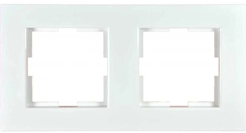 Panasonic KARRE baltas, dvivietis rėmelis (90960261)