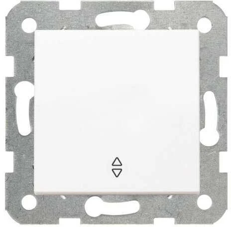 Panasonic Karre potinkinis perjungiklis 1 klavišo, baltas, 10A, 250V (90963604)