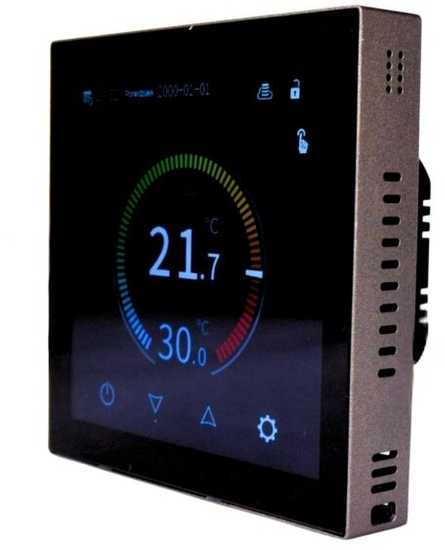 Programuojamas termostatas su WIFI, AURATON OCTA, laidinis, savaitinis, potinkinis