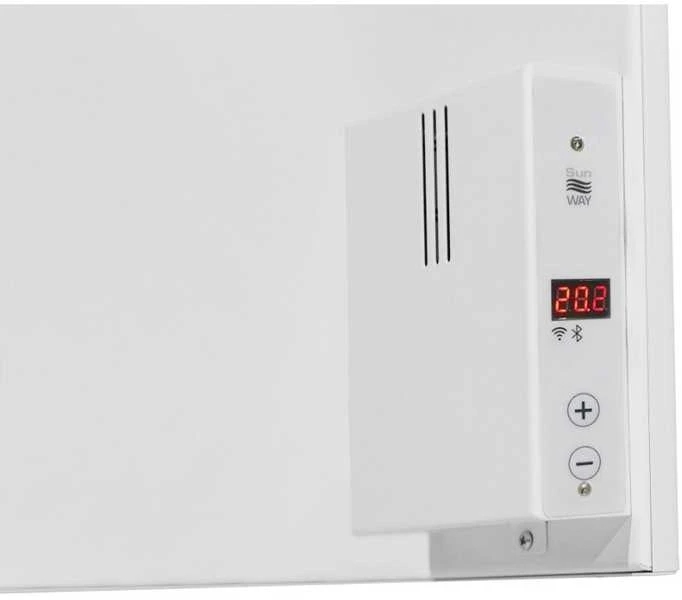 Teploceramic Infraraudonųjų spindulių šildytuvas SunWay SWWF 1000W su WiFi termostatu