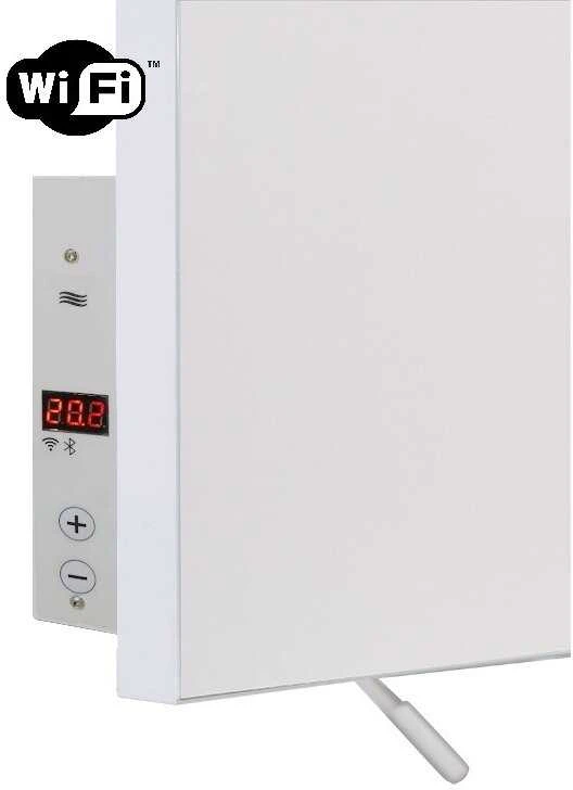 TEPLOCeramic TCM WF500 keraminis šildytuvas su WiFi termostatu (balta spalva)