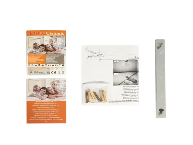 TEPLOCeramic TCM WF750 keraminis šildytuvas su WiFi termostatu (spalva 697771)