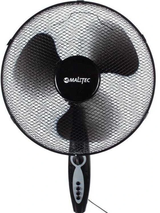 Ventiliatorius pastatomas (juodas su laikmačiu) Maltec WL85-B