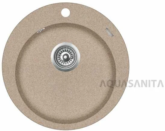 Plautuvė AQUASANITA CLARUS SR100W 601 Juodas - Metallic, uždaromas ventilis