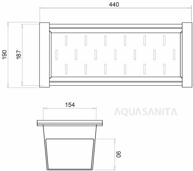 Compotexa Nuvarvėjimo indas AQUASANITA CL-187.440
