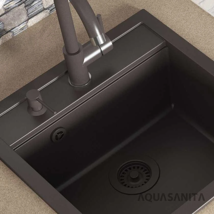 Ventilis Aquasanita AQP-601 juodas