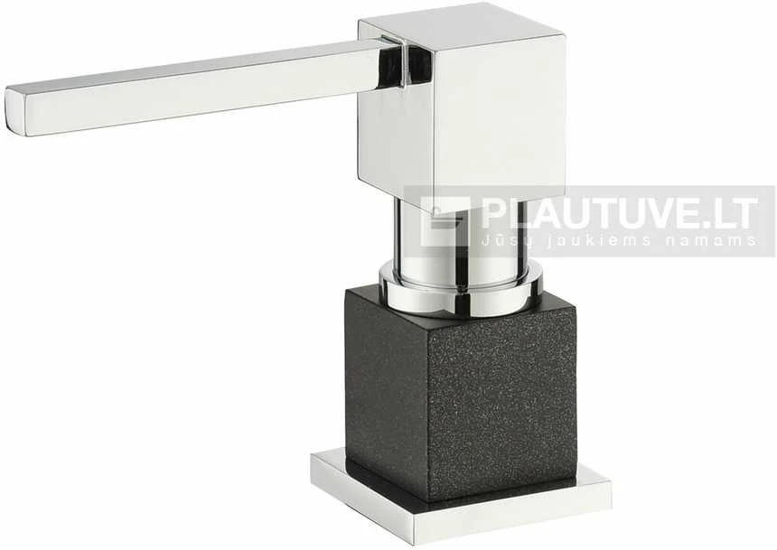Compotexa Skysto muilo dozatorius plautuvei HELIKA DTQ, Spalva: Balta Chromas | Alba Chrome 710CR