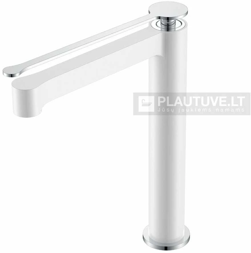 Maišytuvas praustuvui TURTL Longa 1380 Tall, Maišytuvo spalva: Chromas blizgus | 001