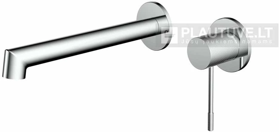 Maišytuvas praustuvui TURTL Maldika 1349, Maišytuvo spalva: Juoda | Juodas metallic 601