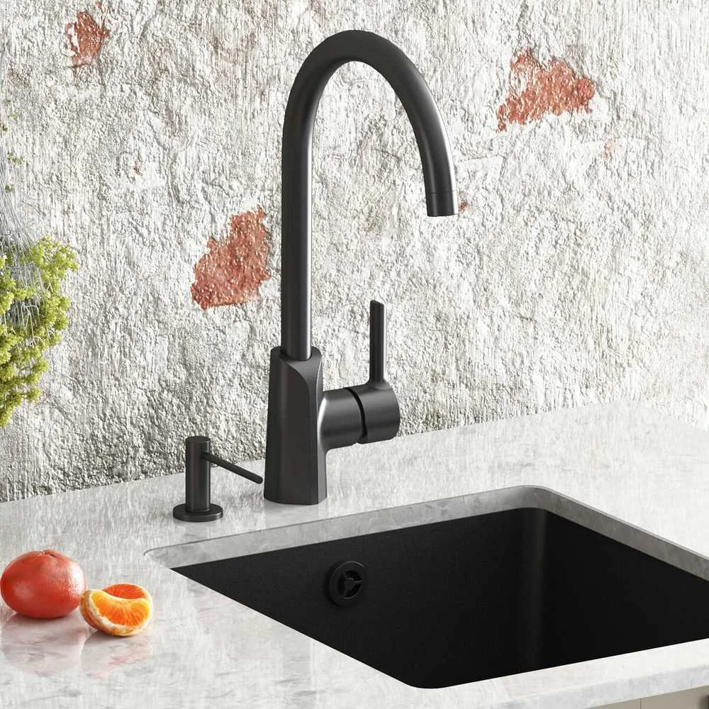 Aquasanita Plautuvės maišytuvas HELIKA Sabia grace 5523JG-601, juodos spalvos, Maišytuvo spalva: Juoda | Juodas metallic 601