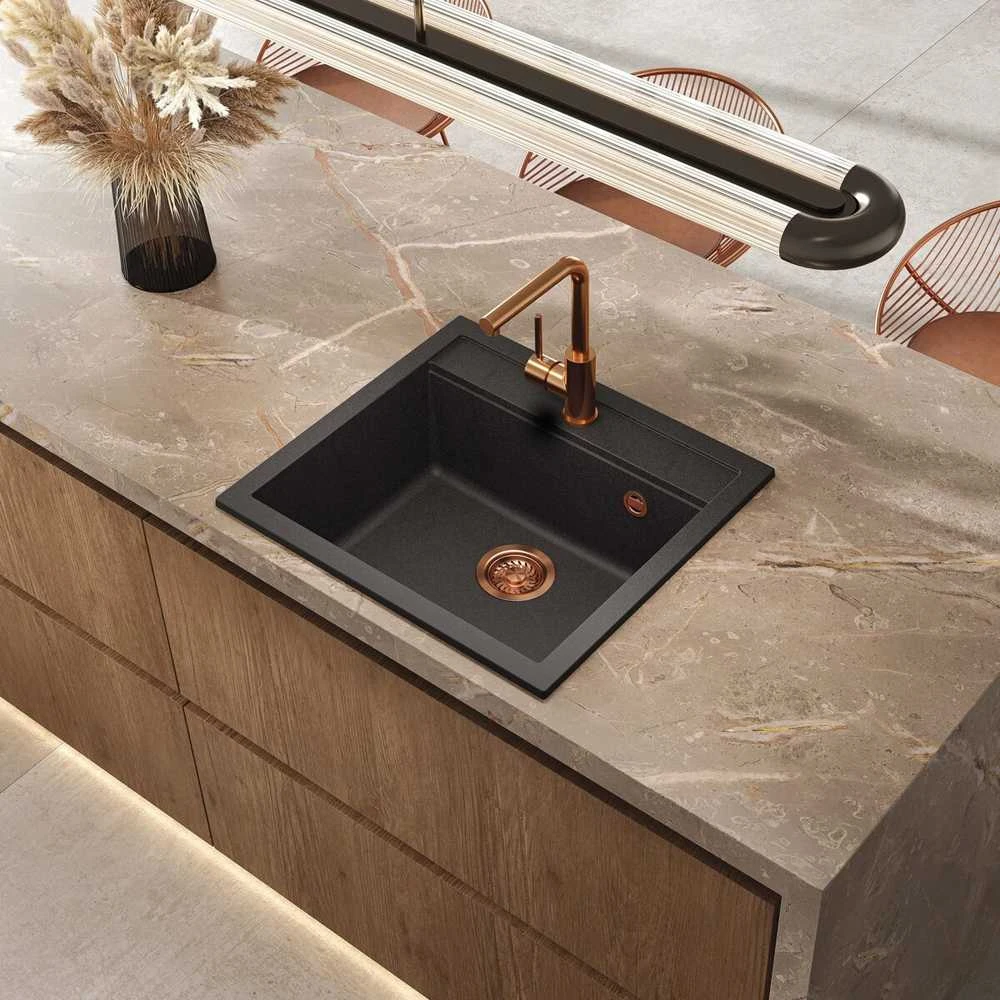 Plautuvės ventilis AQF-001V Copper