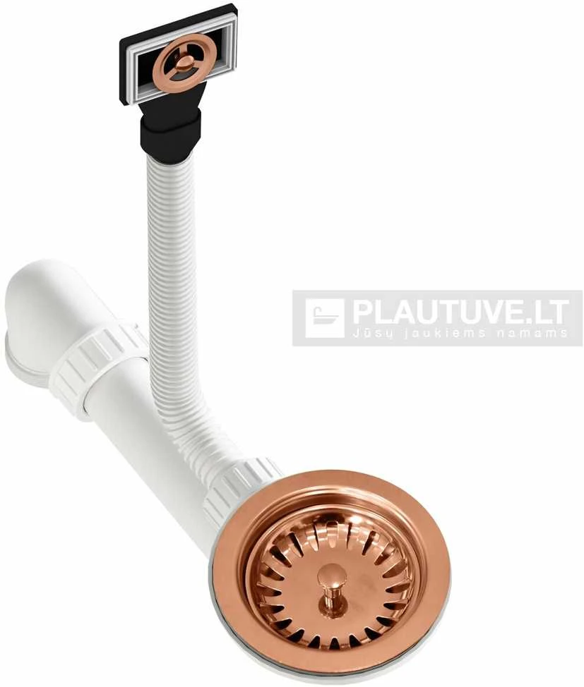 Plautuvės ventilis AQF-001V Copper