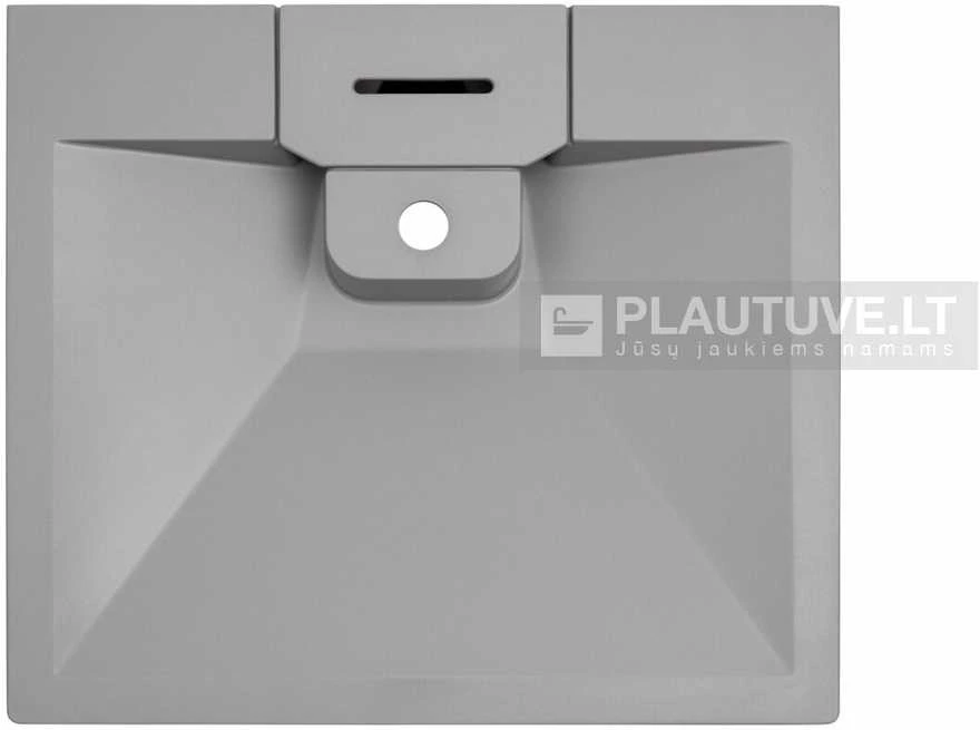 Praustuvas voniai Locus BQW600, Silicsana spalva: Juoda | Juodas metallic 601
