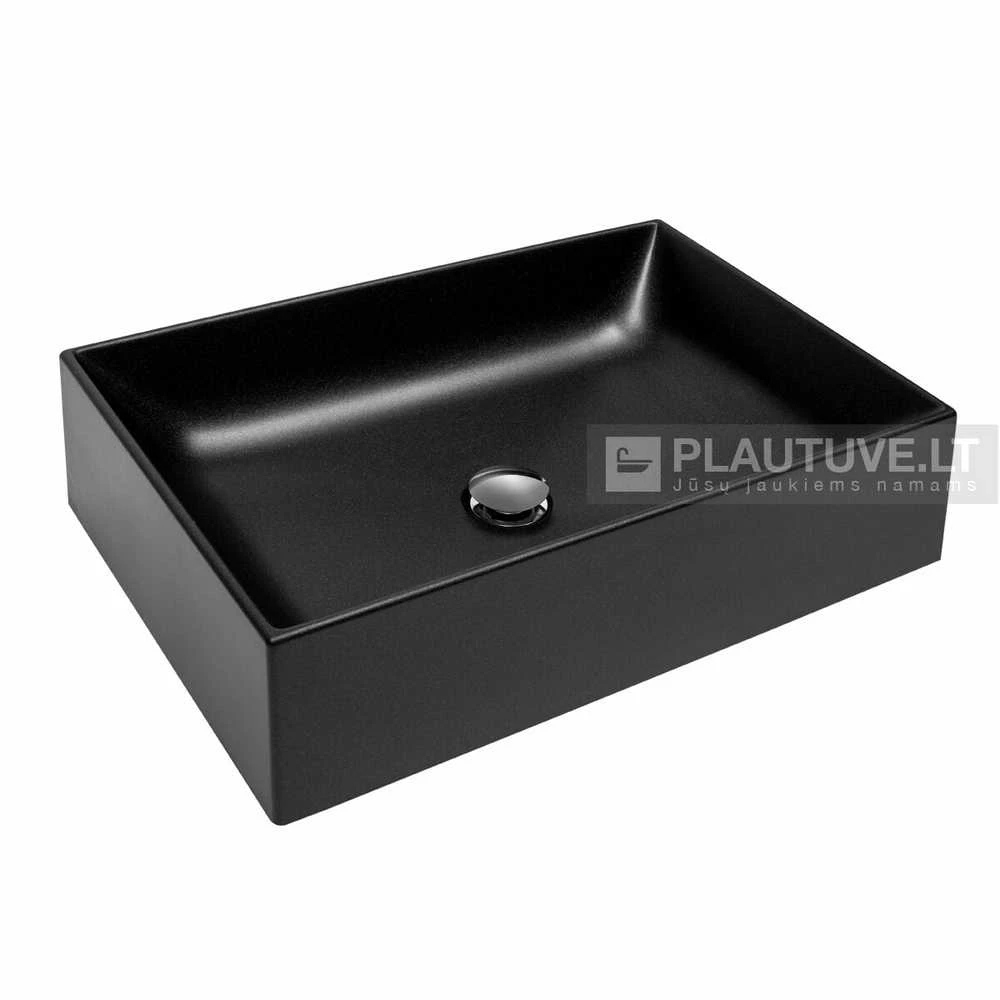 Praustuvas voniai Severe BQK60, Silicsana spalva: Juoda | Juodas metallic 601