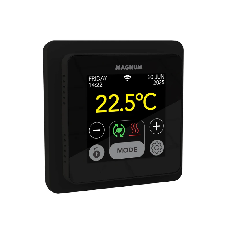 Magnum Heating Wi-Fi termostatas MAGNUM MRC2 juodas