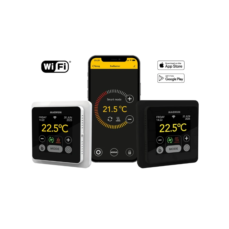 Magnum Heating Wi-Fi termostatas MAGNUM MRC2 baltas