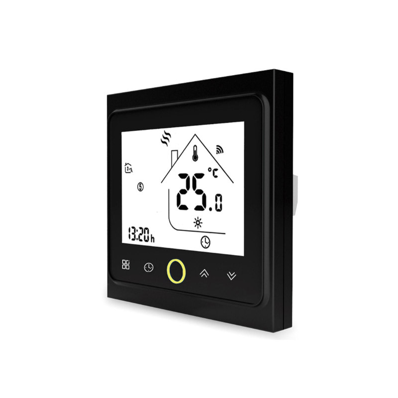 Moes WHT-002-GA išmanusis Wi-Fi termostatas juodas, modelis - WHT-002 ...