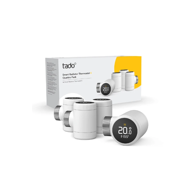 tado° išmanioji termostatinė galva X - 4vnt. rinkinys