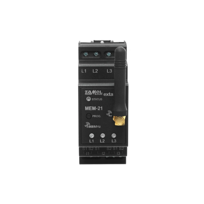 Zamel Supla Zamel Exta Life MEM-21 - elektros suvartojimo monitorius 3P+N - 868 MHz