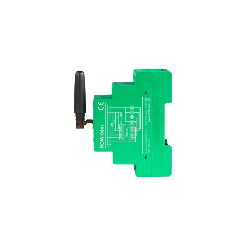 Zamel Supla ROW-04M 4x230V modulinis WiFi valdiklis