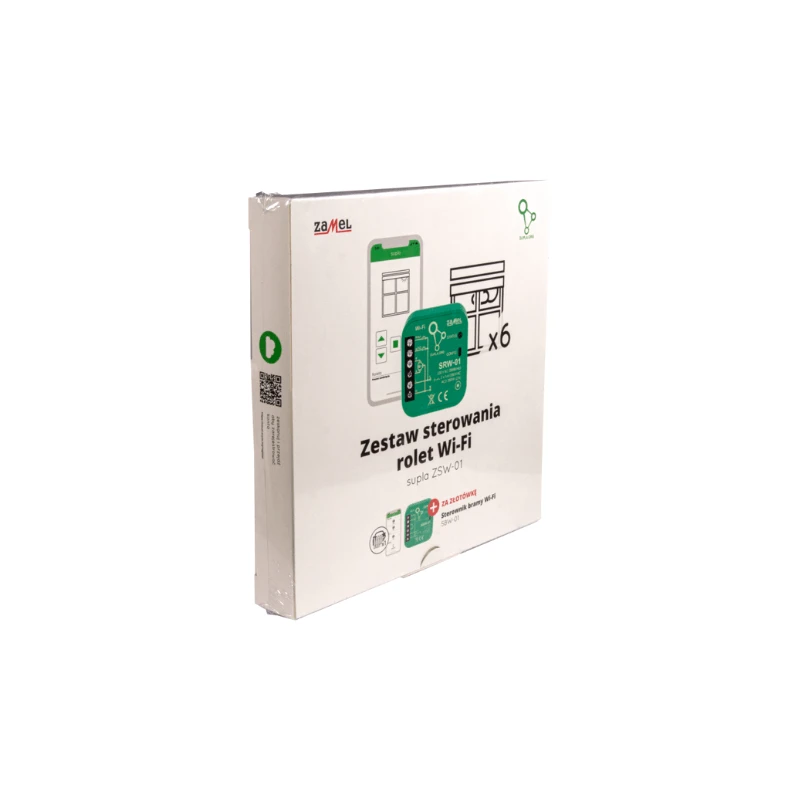 Zamel Supla ZSW-01 WiFi žaliuzių valdymo rinkinys
