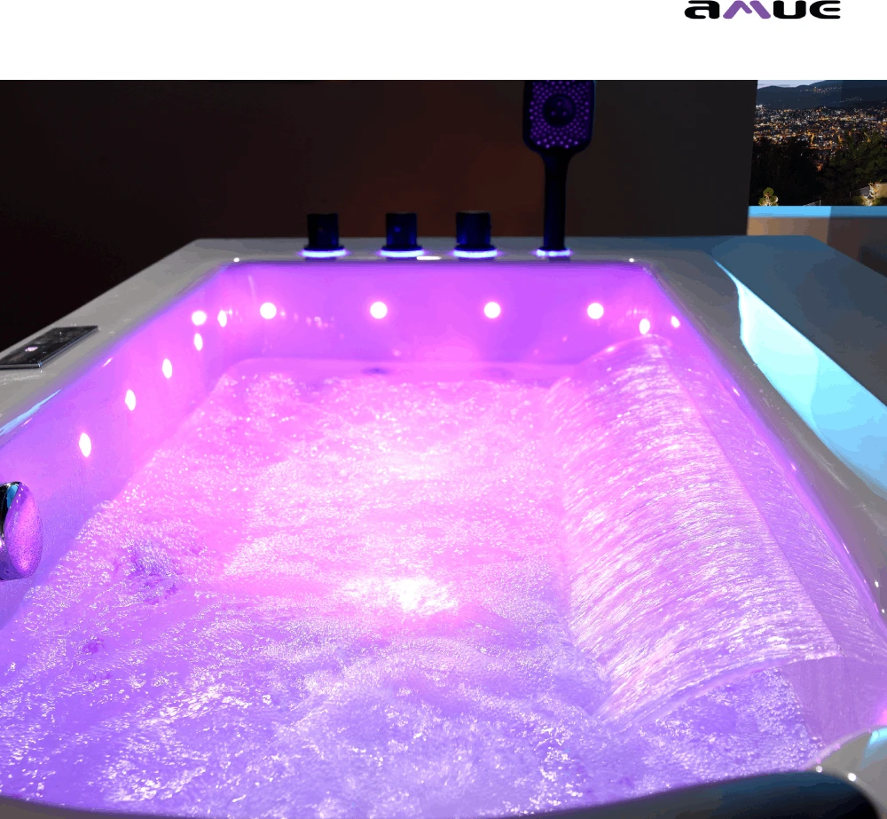 Amue Wellness Spa Masažinė vonia AMUE Avigator 1, vienivietė, 170x85X69 cm