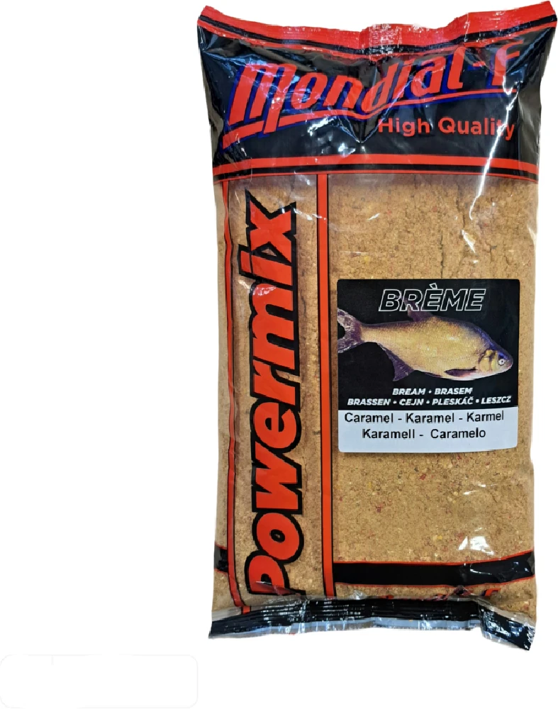 Birus Jaukas Žuvims SALMO Mondial-F Powermix Karšis Karamelė 1kg