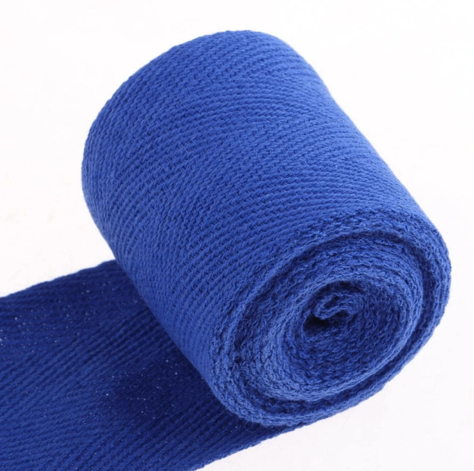 Bokso tvarstis THOMS Royal Mėlyna 5cm x 4,5m iš 100% medvilnės