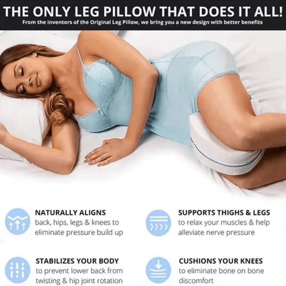Danwa Ortopedinė Memory Foam Kelių Pagalvėlė Klubo ir Nugaros Skausmui Malšinti