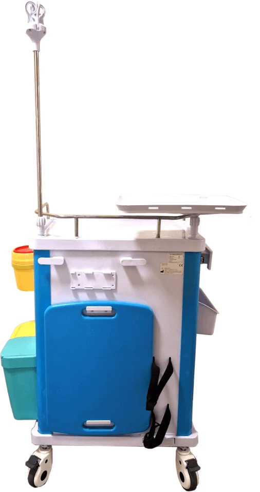 Daugiafunkcis medicininis vežimėlis KASMAN Mėlyna 625*475*950mm