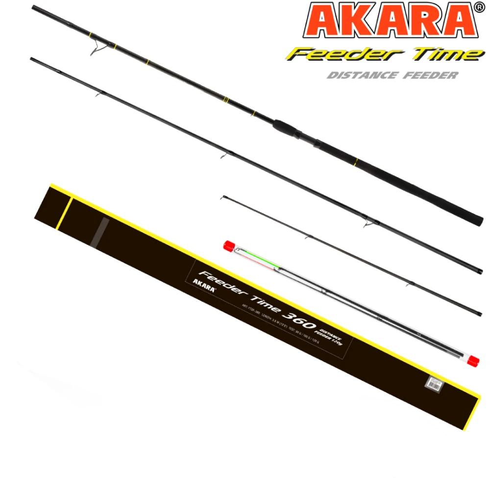 Dugninė meškerė AKARA Feeder Time Distance Feeder TX-40 3X Ilgis 3.90 m. Testas 80-100-120