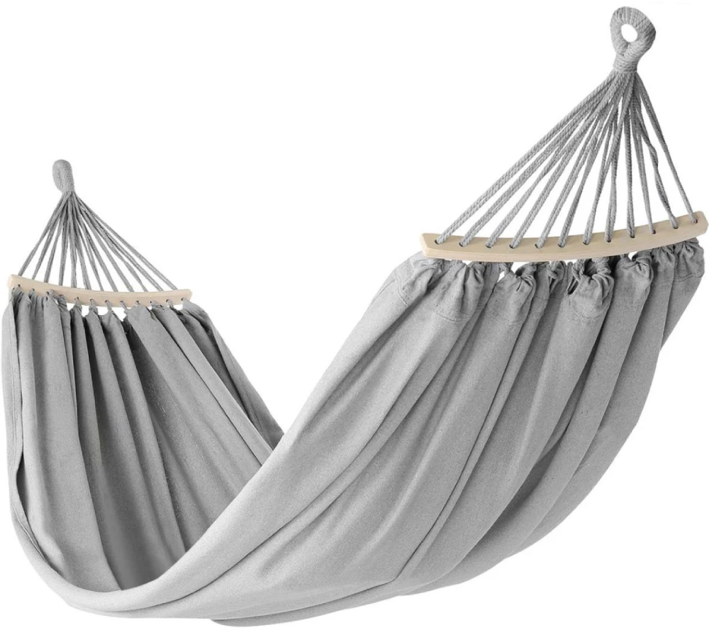 Royokamp Dvivietis hamakas Luxe XXL, 250 x 150 cm, pilkas, 1031170