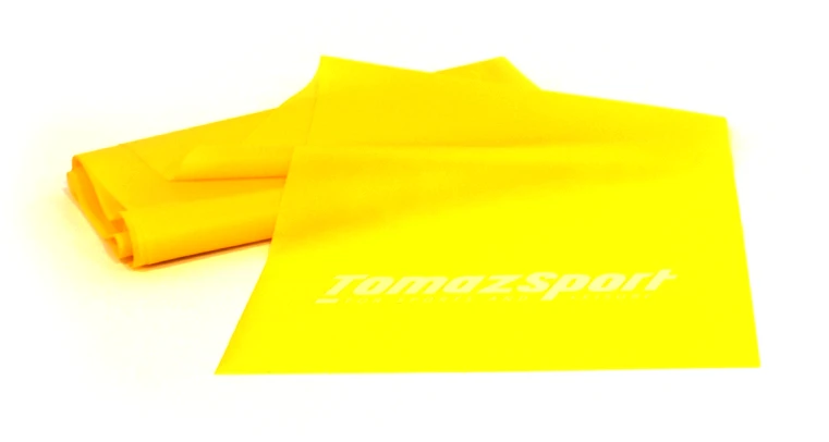 Elastinė Juosta Tomaz Sport Light 15x0,15cm Geltona 4-5 lbs