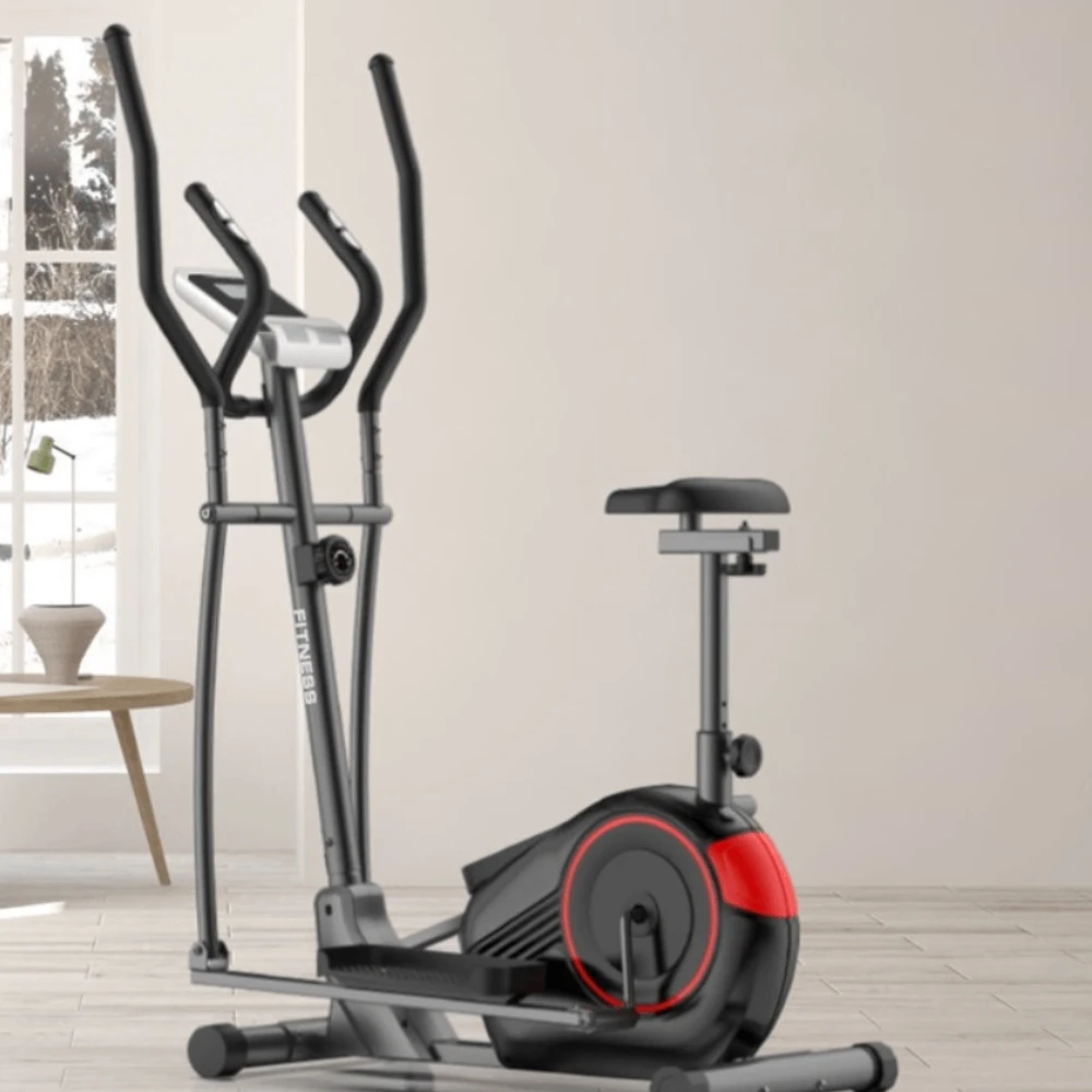 Elipsinis Treniruoklis THOMS Fly Raudona, Smagratis 5kg, Max 120kg